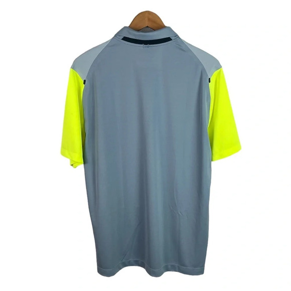 PO274 Mens Nike Golf Dri Fit Athletic Performance Training Polo Shirt L - Picture 4 of 5